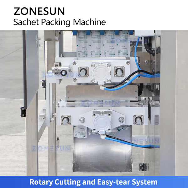 ZONESUN ZS-FS500K4 Multi-Lane Volumetric Cup Granule Packaging Machine with Vacuum Loader