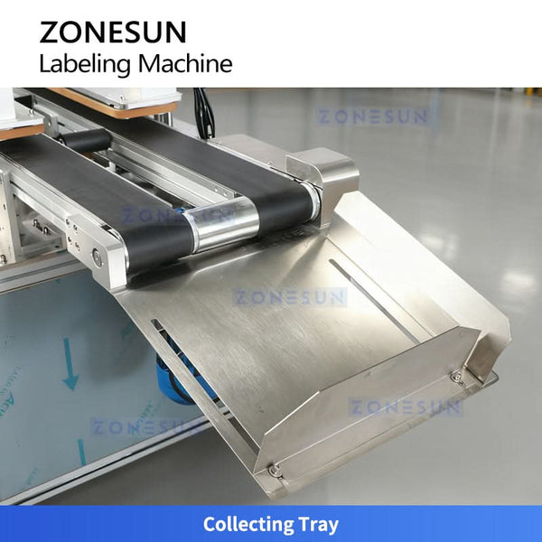 ZONESUN ZS-TB831F Food Box 4 Sides Wrap Around Tamper-Evident Labeling Machine Security Labels Applicator