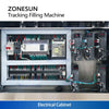 ZONESUN ZS-VTGF2 High-Precision Servo Gear Pump Tracking Filling Machine for Viscous Liquids