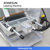 ZONESUN ZS-TB100S2 Semi-Automatic Round Bottle Labeling Machine Desktop