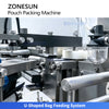 ZONESUN ZS-SPFC8 Dual-Lane Premade Bag Packaging Machine | 120 Bags/min Stand-Up Zipper Pouch