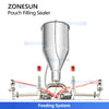 Zonesun ZS-GJH2 Dual Channel Liquid Pouch Filling Sealing Machine Multi-Function Packaging Machine