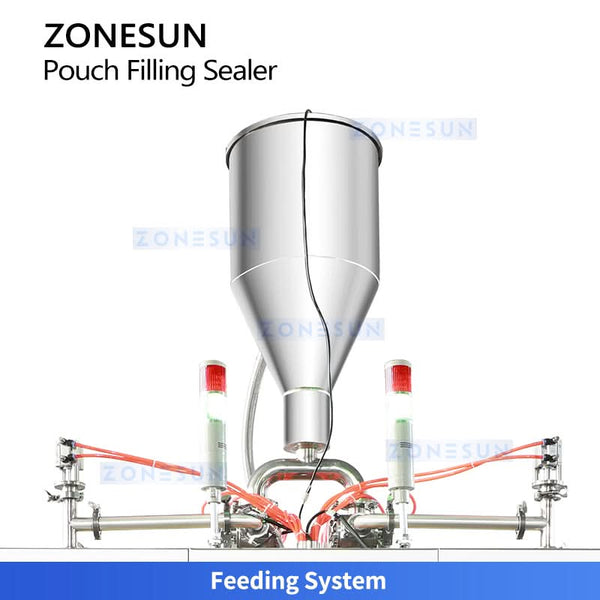 Zonesun ZS-GJH2 Dual Channel Liquid Pouch Filling Sealing Machine Multi-Function Packaging Machine
