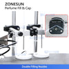 ZONESUN ZS-AFC17 Perfume Sample Bottle Filling Capping Machine Vial Spray Packaging