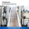 Zonesun ZS-XG16D1 Wine Bottle Corking Machine with Automatic Cap Feed
