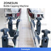 ZONESUN ZS-XG440B Automatic Continuous Motion Inline Capping Machine for Bottle Screw Caps