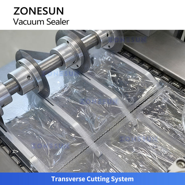 ZONESUN ZS-DLZ380 Automatic Stretch Film Vacuum Packaging Machine Automatic Vacuum Sealer