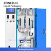 ZONESUN ZS-FS240P Automatic Liquid Filling Sealing Machine Small Pouch Vffs Packaging Machine