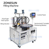 ZONESUN ZS-ASF2S High Precision Dual-Color Spiral Cosmetic Filling Machine