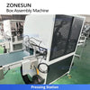 ZONESUN ZS-DHP450 Semi-Automatic Rigid Box Forming & Gluing Machine