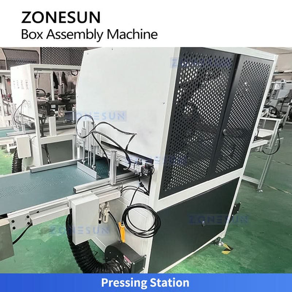 ZONESUN ZS-DHP450 Semi-Automatic Rigid Box Forming & Gluing Machine