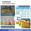 ZONESUN ZS-DG130 Commercial Continuous Cake Batter Aerator & Whipping Machine