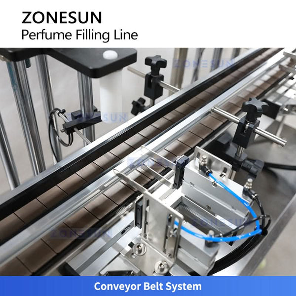 ZONESUN ZS-FAL180X11 Perfume Bottle Filling Crimping Production Line
