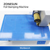 ZONESUN ZS-8025 Automatic Digital Plate-free Foil Stamping Machine for Packaging