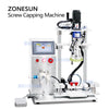 ZONESUN ZS-XG450S Semi-Automatic Servo Driven Capping Machine Electric Screw-Type Bottle Capper