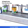 Zonesun ZS-GTW3D Large Volume 5 Gallon Paint Bucket Filling and Capping Machine 5–30 L Drum Filler