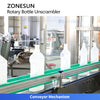 ZONESUN ZS-ULP18 Automatic Rotary Bottle Unscrambler Bottle Sorting and Orienting