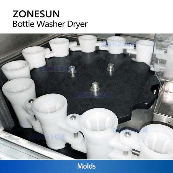 ZONESUN ZS-WB17 Automatic Bottle Rinsing and Drying Machine Integrated Cleaning Solution