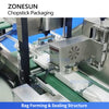 ZONESUN ZS-KZ60 High-Speed Automatic Chopstick Packaging Machine Paper Flow Wrapper with Printing