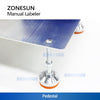 ZONESUN ZS-TB3 Manual Labeling Machine for Round, Square, Polygon Bottles