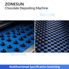 ZONESUN ZS-DJ400 Automatic Chocolate Depositing Machine Professional Confectionery