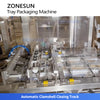 ZONESUN ZS-GWF7 Automatic Plastic Box Packaging Machine Clamshell Food Container Box Packing Machine