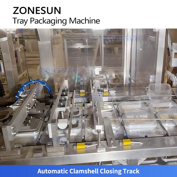 ZONESUN ZS-GWF7 Automatic Plastic Box Packaging Machine Clamshell Food Container Box Packing Machine