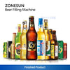 Zonesun ZS-WFC18 Hige Speed Beer Bottle Monoblock Filling Capping Machine