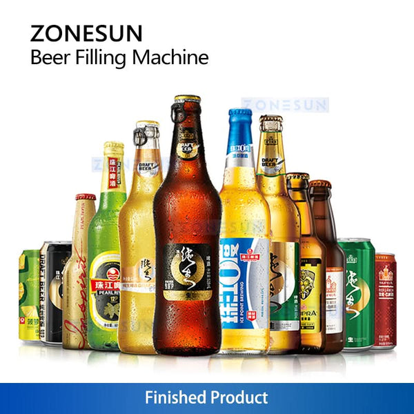 Zonesun ZS-WFC18 Hige Speed Beer Bottle Monoblock Filling Capping Machine