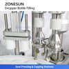 ZONESUN ZS-AFC27YT Automatic Monoblock Dual-Head Essential Oil Dropper Bottle Filling and Capping Machine