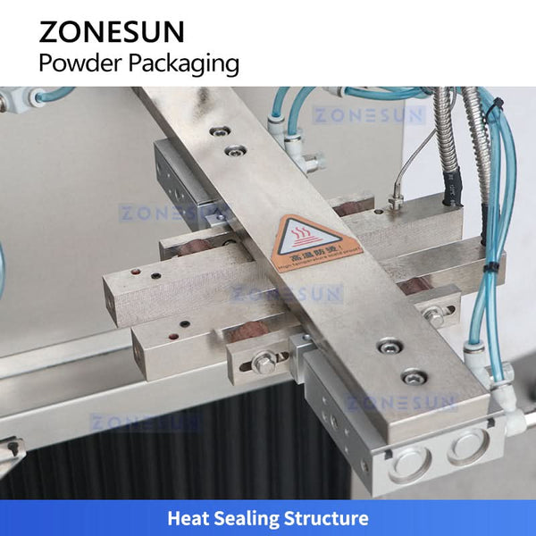 ZONESUN ZS-AFS09 Automatic Premade Bag Powder Filling and Sealing Machine with Vacuum Dust Collector