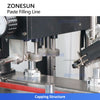 ZONESUN ZS-FAL180G6 Automatic Pump Bottle Filling Capping Labeling Production Line