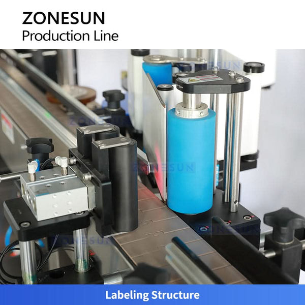 ZONESUN ZS-FAL180V2 Cosmetic Cream Production Line Servo Filling Automatic Capper Labeler