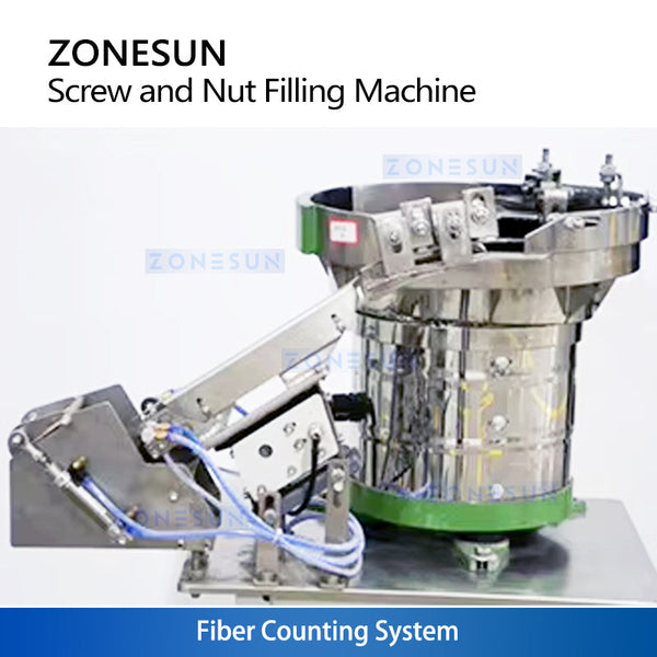 ZONESUN ZS-LSM15 Nut and Bolt Hardware Accessories Packing Machine Screw Granule Filling Machine