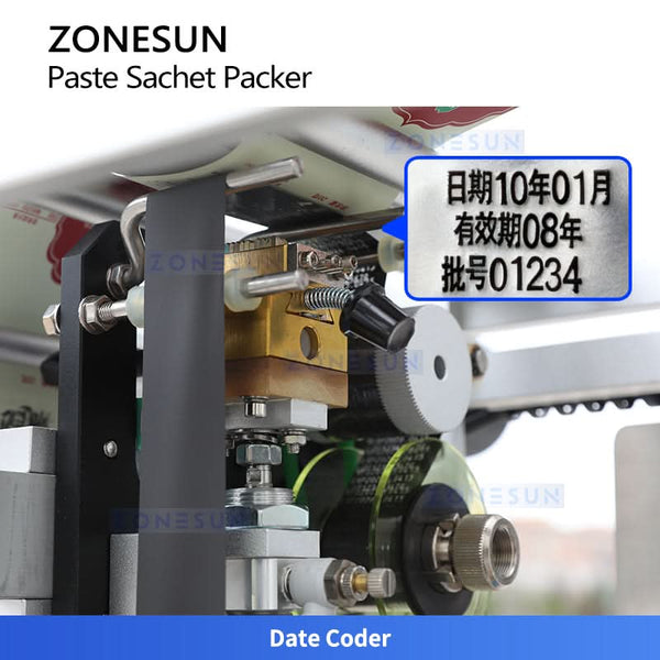 ZONESUN ZS-FS240L Automtic Liquid Pouch  Filling and Sealing Machine