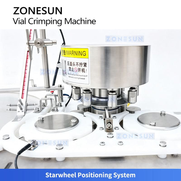 Zonesun ZS-YG300 High-Speed Vial Capping Machine Glass Vial Crimper