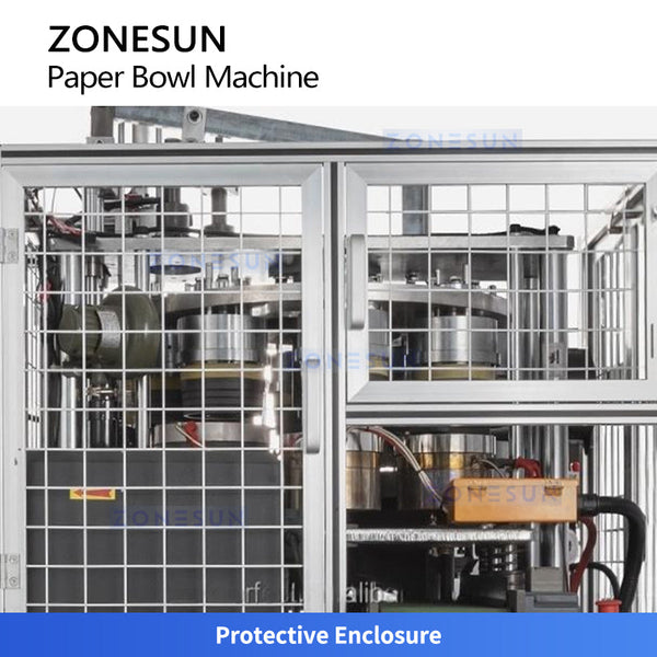 ZONESUN ZS-YB2000 Automatic Paper Bowl Making Machine Disposable Tableware Making Machine