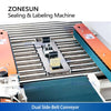 ZONESUN ZS-FKC4650S Automatic Carton Sealing and Labeling Machine