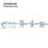 ZONESUN ZS-FAL180X4 Bottle Accumulation Table for Filling Capping Labeling Line