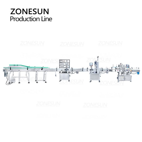 ZONESUN ZS-FAL180X4 Bottle Accumulation Table for Filling Capping Labeling Line