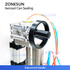 Zonesun ZS-YG25P Pneumatic Aerosol Spray Can Crimping Machine Pneumatic Capping Tool