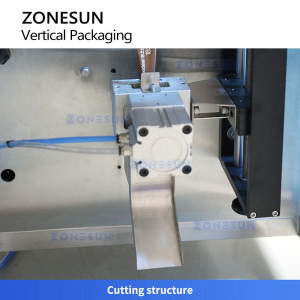 ZONESUN ZS-FS120Q Vertical Powder Filling Sealing Machine BOPP/PE, PET/PE, PET/AL Film