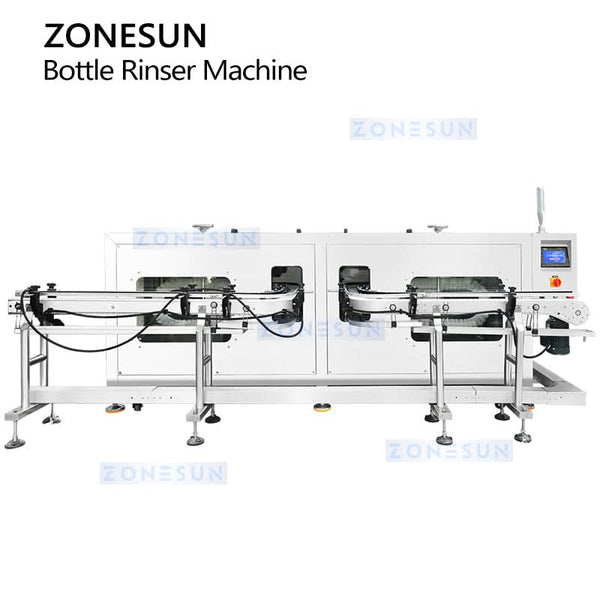 ZONESUN ZS-WB02A Industrial Air Water Bottle Washing Machine for Glass Plastic Bottles