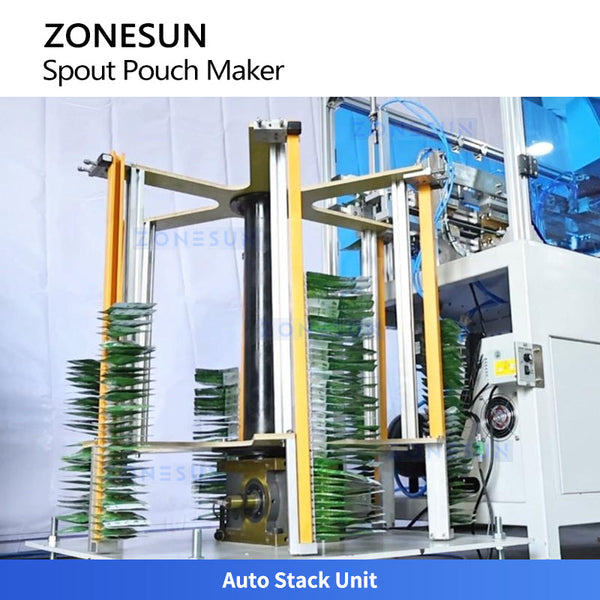 ZONESUN ZS-FKSP02 Automatic Spout Inserting and Sealing Machine for Pre-made Stand-up Pouches