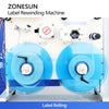 Zonesun ZS-RW2 Roll to Roll Label Rewinding Machine