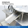 ZONESUN ZS-AFC1CB Automatic Monoblock Vial Filling and Crimping Machine Glass Vial Crimper with PLC Touch Screen