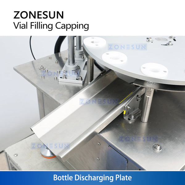 ZONESUN ZS-AFC1CB Automatic Monoblock Vial Filling and Crimping Machine Glass Vial Crimper with PLC Touch Screen