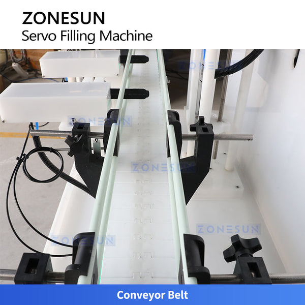 Zonesun ZS-GYCR4A 4-Head Servo Motor Liquid Filling Machine for Corrosive Chemicals Bleach Strong Acid