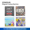 ZONESUN ZS-PCM2 Customizable Refrigerator Magnet Machines Card Cutter