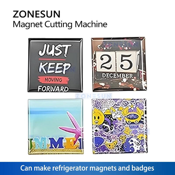 ZONESUN ZS-PCM2 Customizable Refrigerator Magnet Machines Card Cutter